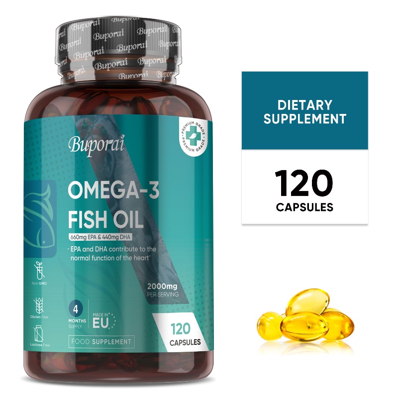 Omega 3 Fish Oil - Óleo de Peixe Omega 3 2000mg