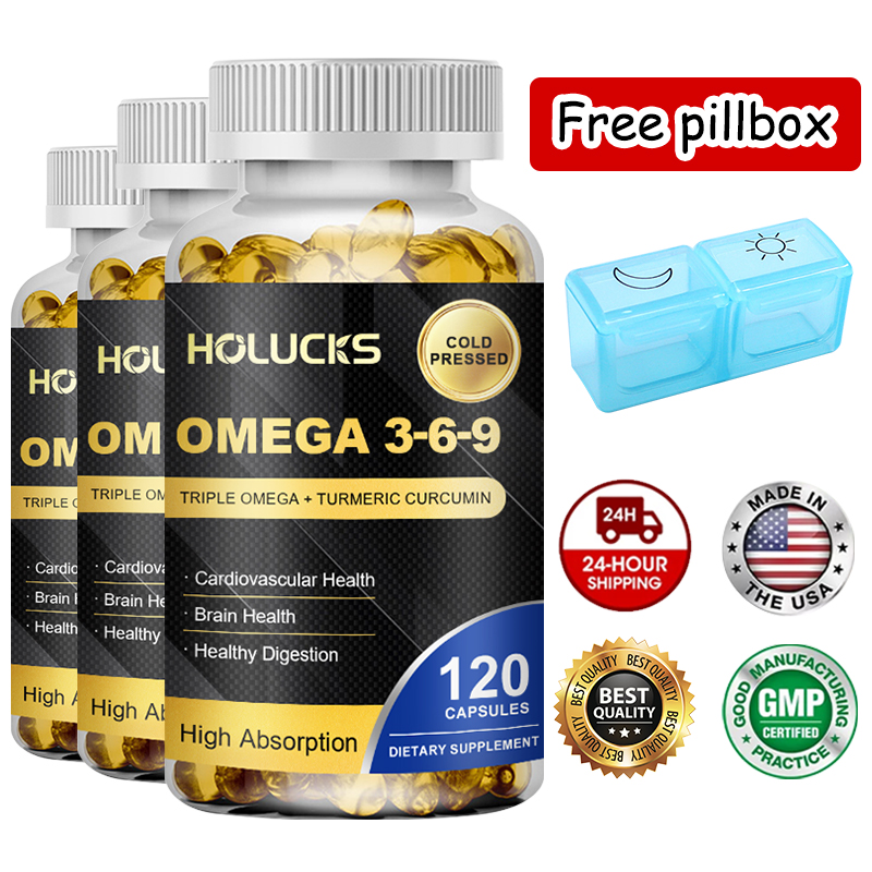 Omega 3 Fish Oil - Cápsulas de Óleo de Peixe Omega