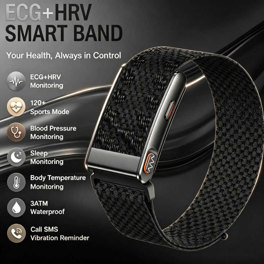 Nutrition Gym - Nova Pulseira Inteligente 2026 com ECG+HRV,