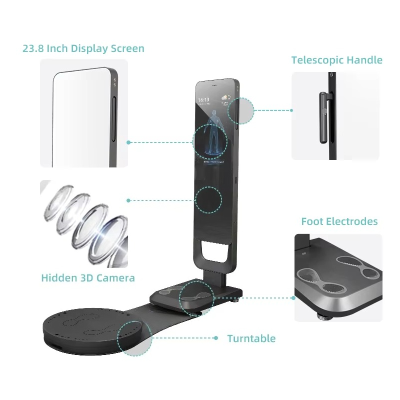 Nutrition For Fitness - Analisador de nutrição de scanner corporal