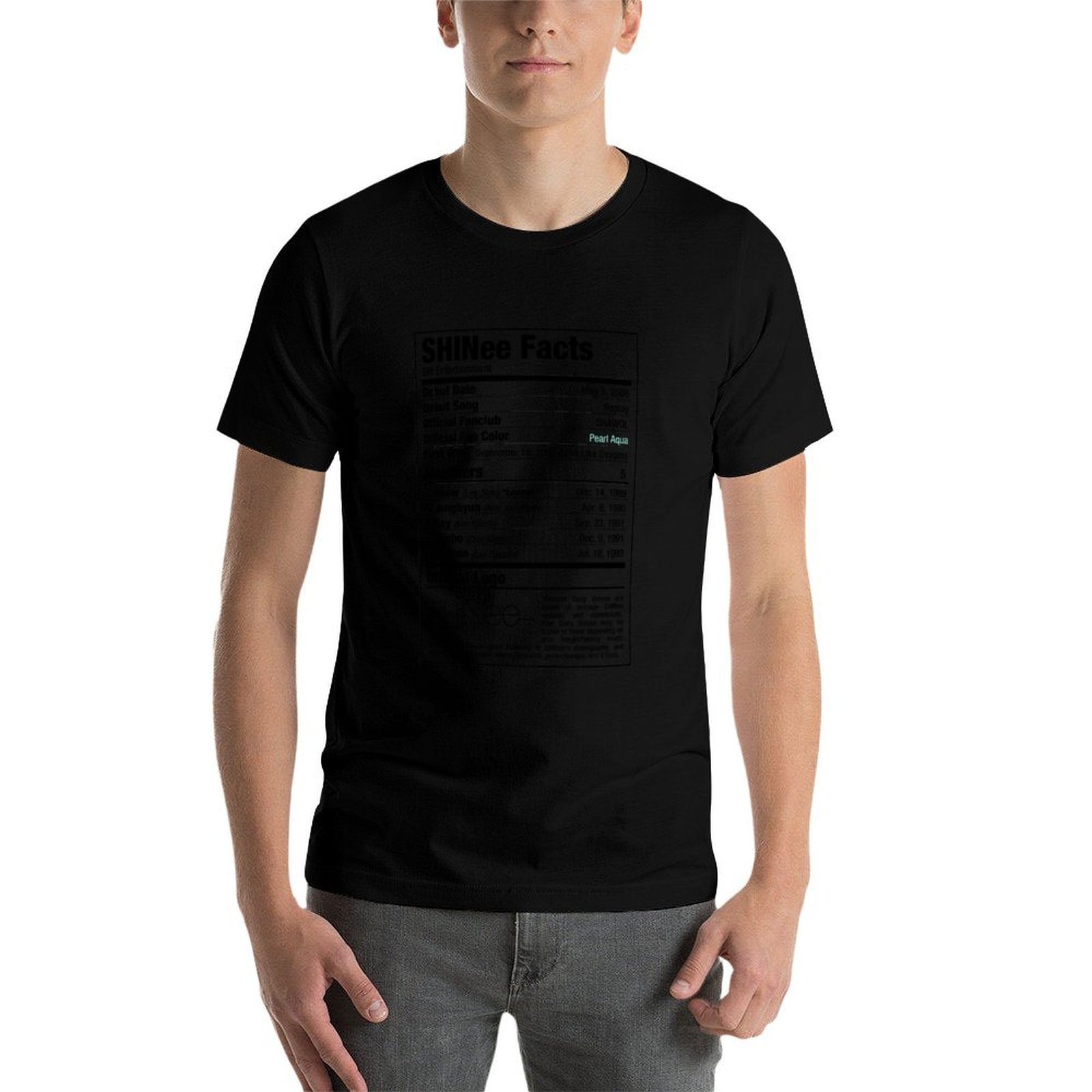 Camiseta SHINee Kpop Nutrition - Nutrition For Fitness Training avaliação e preço