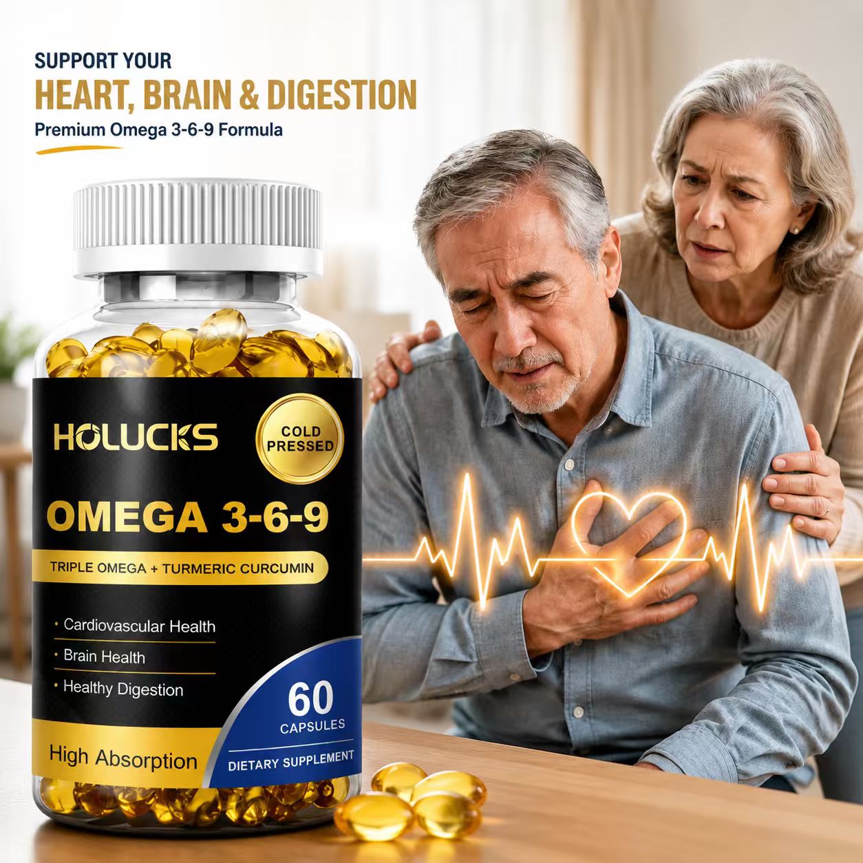 Cápsulas de Óleo de Peixe Omeg - Omega 3 Fish Oil avaliação e preço