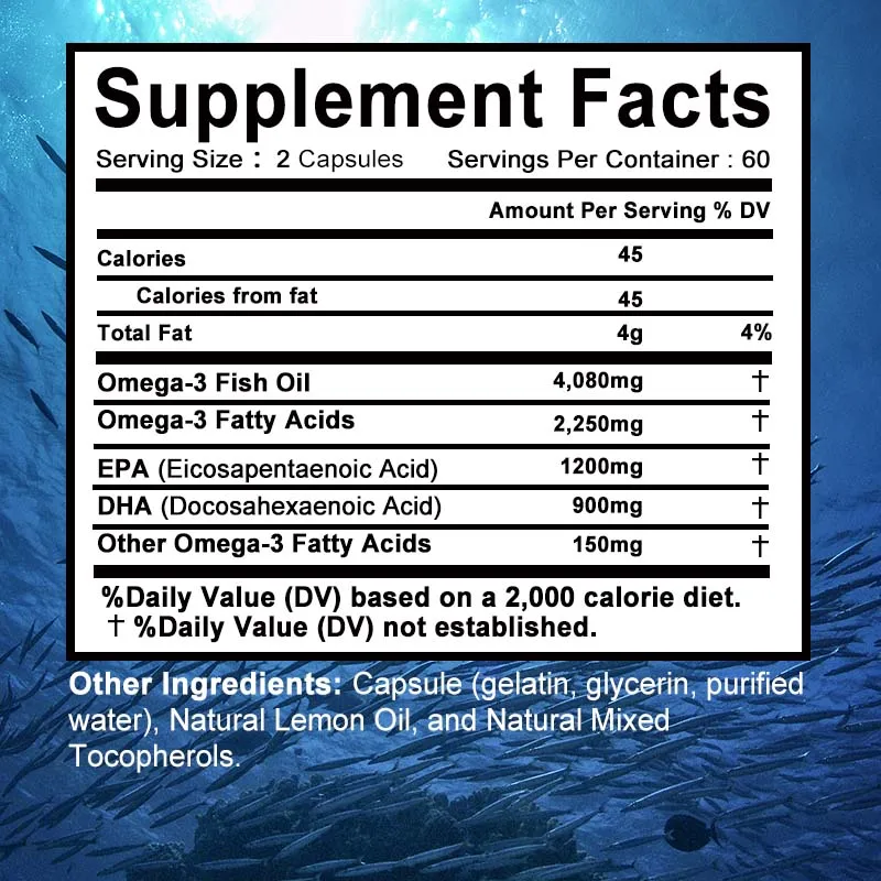 Óleo de peixe Omega 3 - apoia  - Omega 3 Fish Oil avaliação e preço