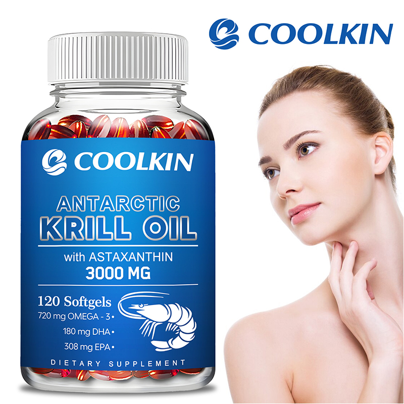 Óleo de krill antártico 3000mg - Omega 3 Fish Oil avaliação e preço